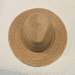 Lack Of Color Natural Woven Hat